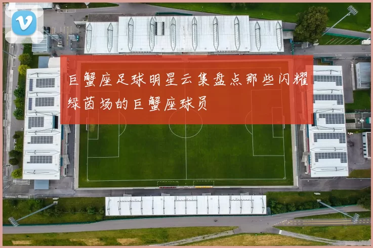 巨蟹座足球明星云集盘点那些闪耀绿茵场的巨蟹座球员