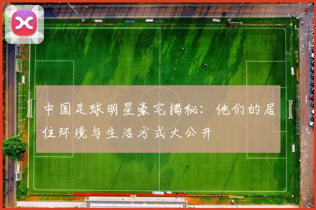 中国足球明星豪宅揭秘：他们的居住环境与生活方式大公开