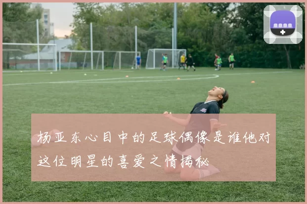 杨亚东心目中的足球偶像是谁他对这位明星的喜爱之情揭秘